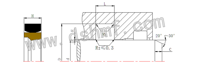 DMSS-軸用重載斯特封的密封件規格型號型號規格 DMSS-軸用重載斯特封的密封件規格型號型號規格