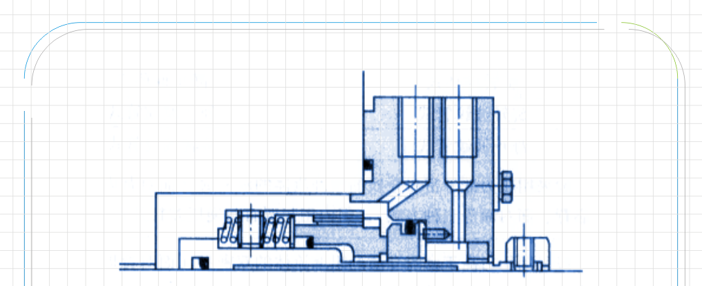 液壓密封件中的彈簧推力離心泵密封結(jié)構(gòu)平面圖 液壓密封件中的彈簧推力離心泵密封結(jié)構(gòu)平面圖