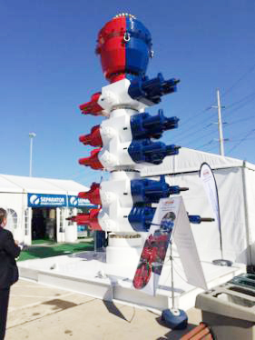 17采油必備的利器之一,可以用東晟密封泛塞封的大型防噴器! 17采油必備的利器之一,可以用東晟密封泛塞封的大型防噴器!