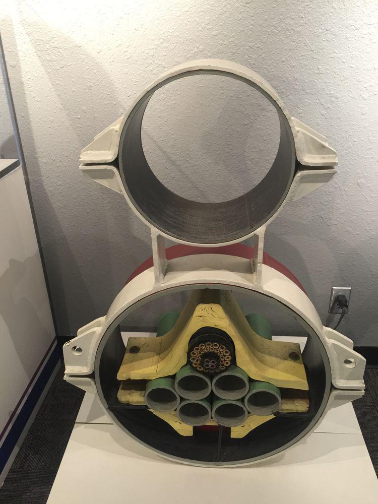 水上、水下的電源電纜裝置形狀圖 水上、水下的電源電纜裝置形狀圖