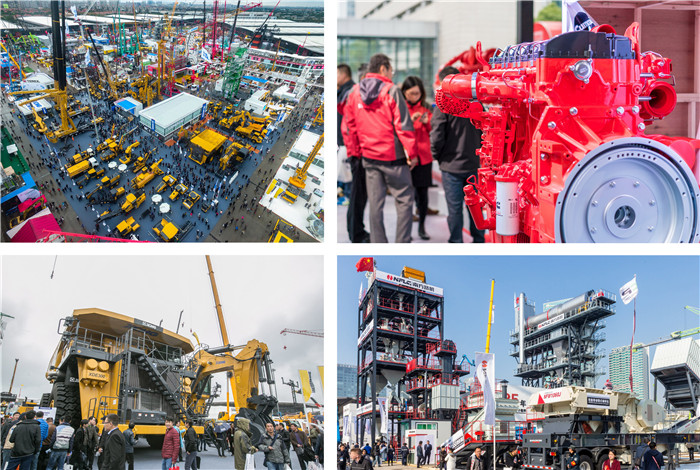 上海國際工程機械博覽會場外照 上海國際工程機械博覽會場外照