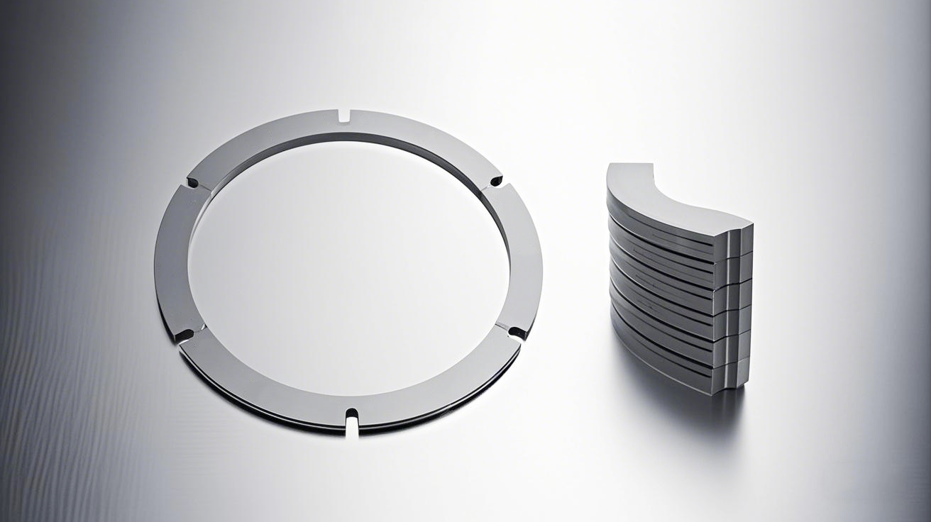 石墨六片密封圈（又叫六片密封圈）是由六片半圓的聚四氟乙烯橡膠制品（PTFE，四氟）+石墨組合而成的密封圈。2 副本