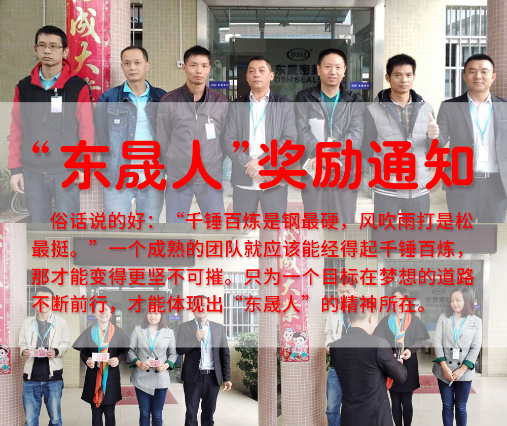 “東晟人”獎勵:不怕困難,勇于進取!