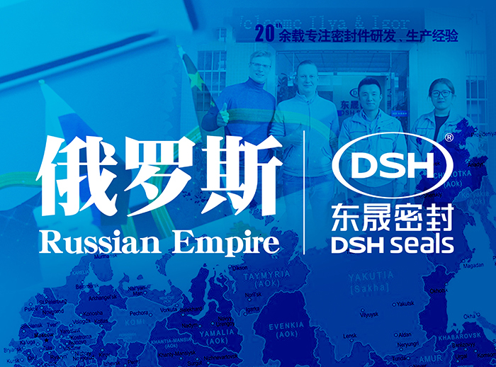 俄羅斯液壓機器制造行業的國外客戶來訪東晟密封公司參觀及工作洽談！