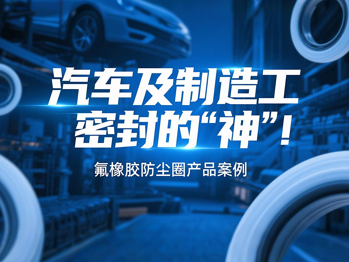氟橡膠防塵圈產(chǎn)品案例 ? 汽車(chē)及制造工業(yè)密封的“神”!