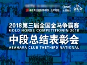 東晟密封件:第三屆金馬爭霸賽-中段總結表彰會