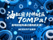 油缸密封件耐壓70MPa!斯特封結構通過盾構機實測!?